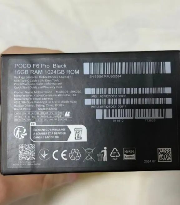 Poco f6 pro 1tb 16 de ram - Foto 2