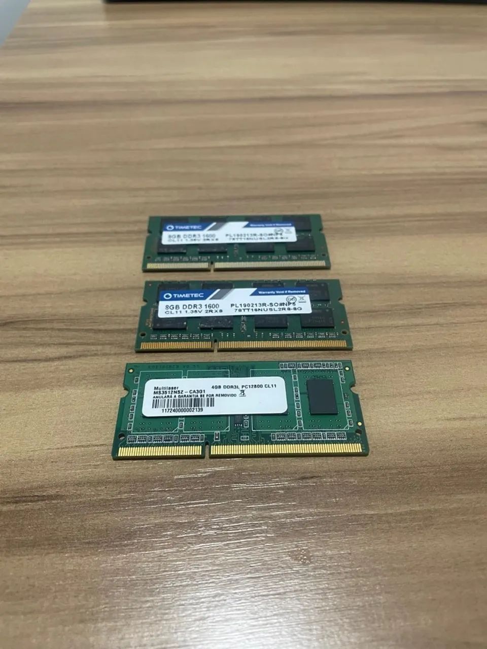 Memórias DDR 3 para notebook