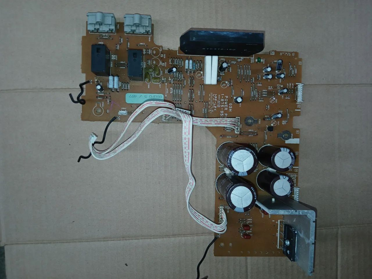 Placa amplificadora do som sony gtx888 funcionando original 