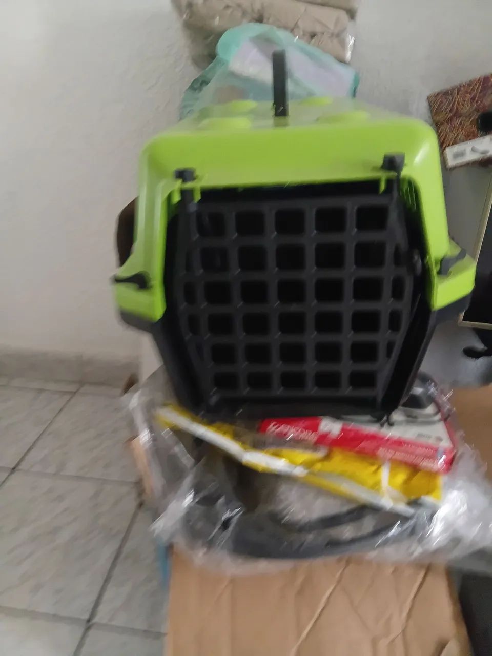Caixa de transporte para animais pequenos.  - Foto 2