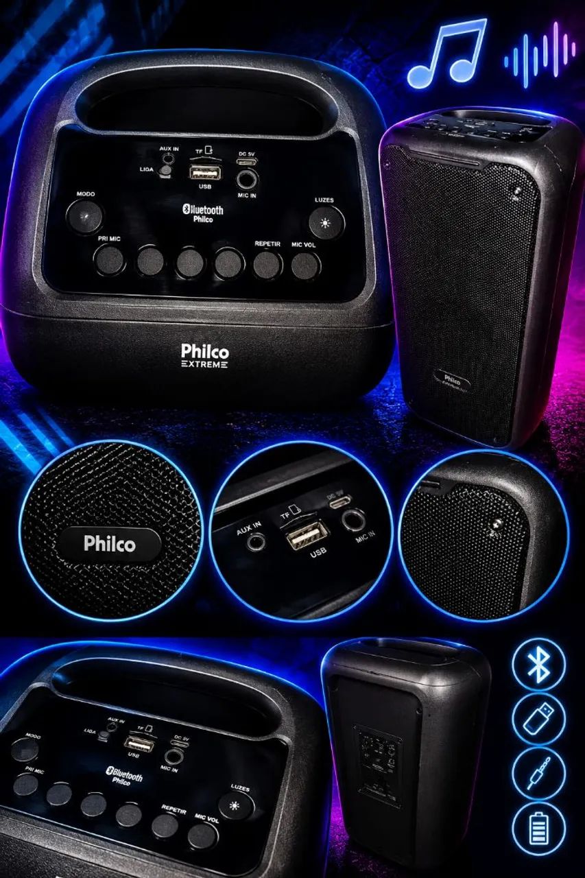 Caixa Philco 350 watts