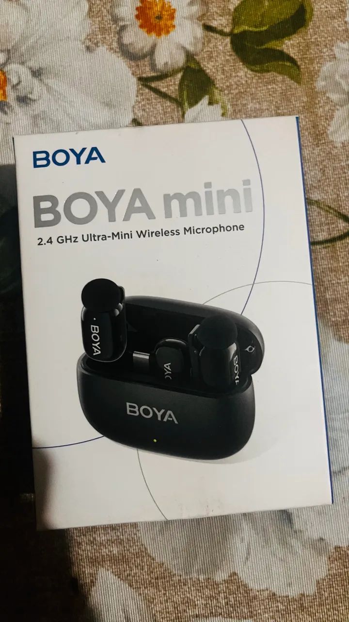 Microfone boya mini  - Foto 4
