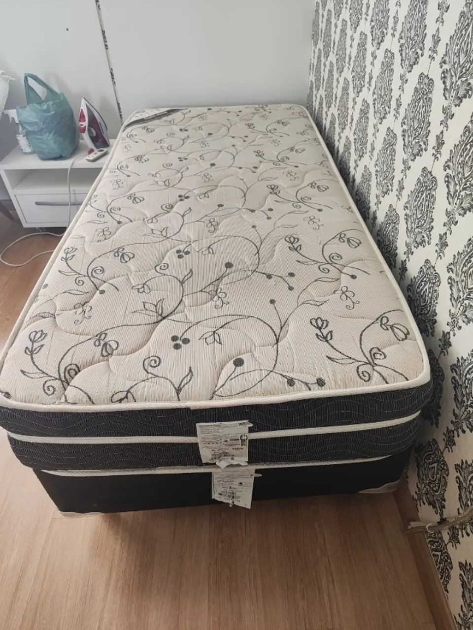 CAMA BOX SOLTEIRO 400 REAIS - Foto 3