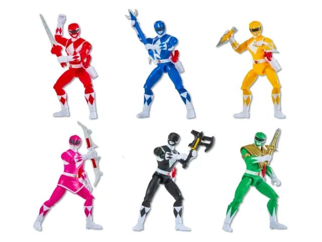 Power Rangers Mighty Morphin Re-ignition playmaths (vira cabeça) - Foto 2