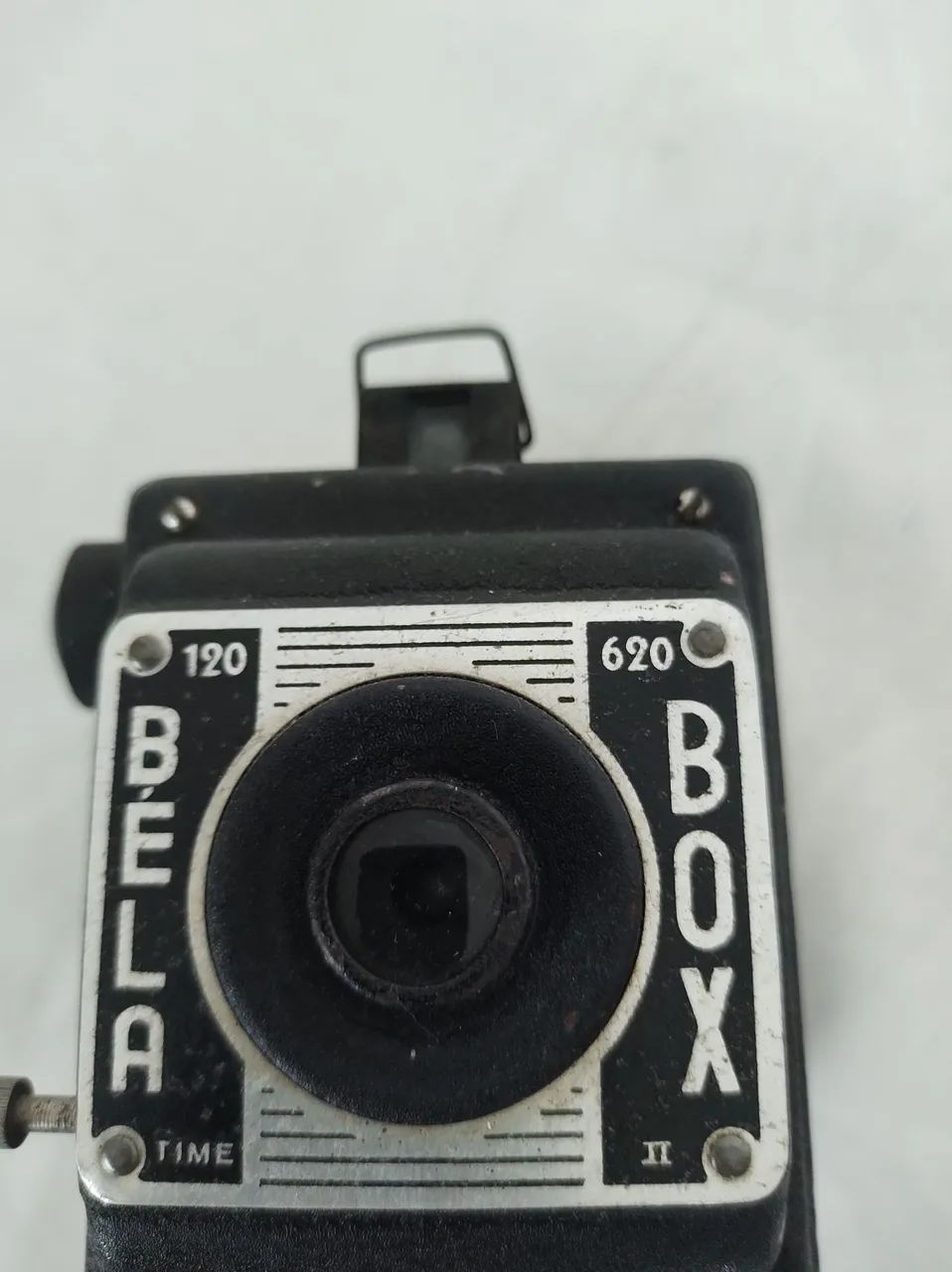 Câmera Fotográfica Bela Box ( anos 50) - Foto 5