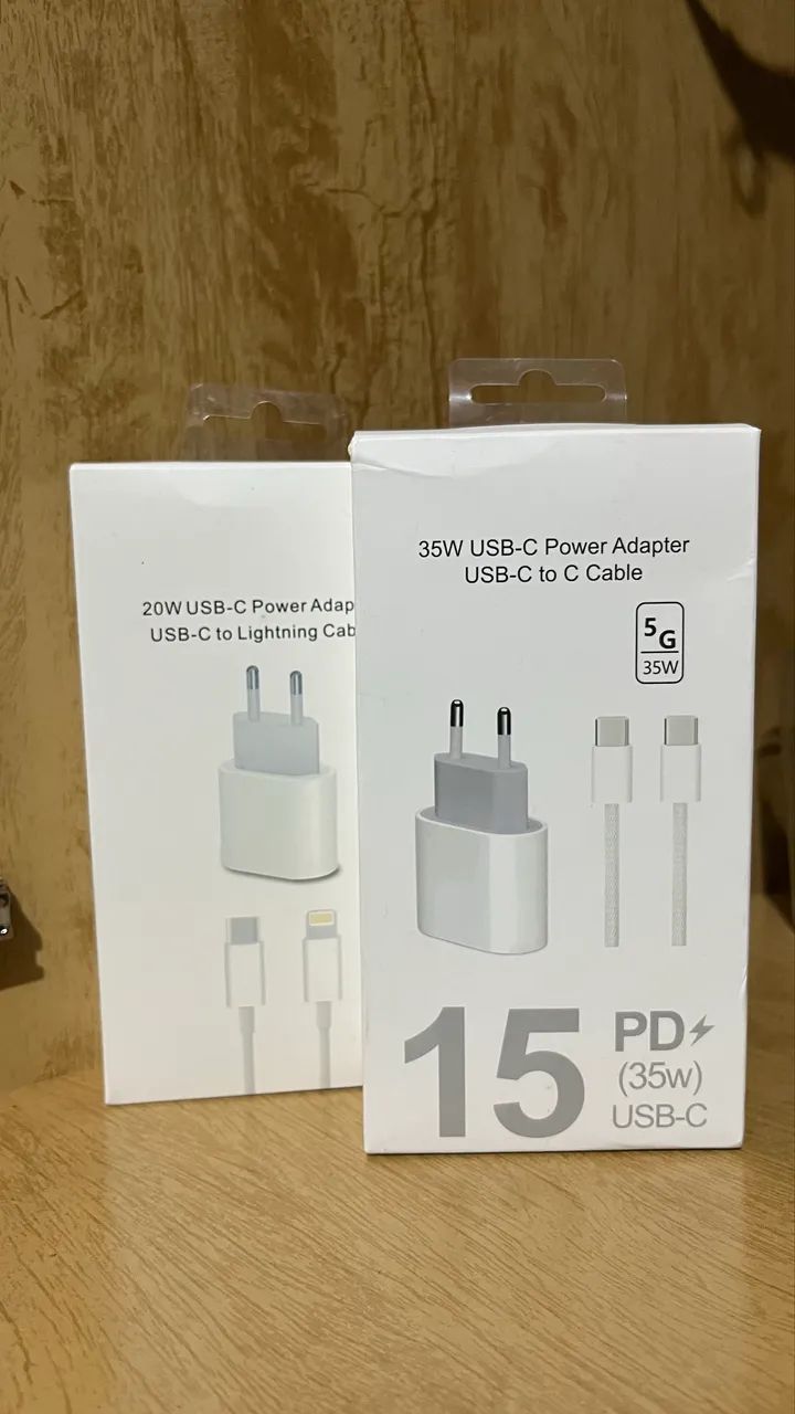 Kit carregadores Usb-C