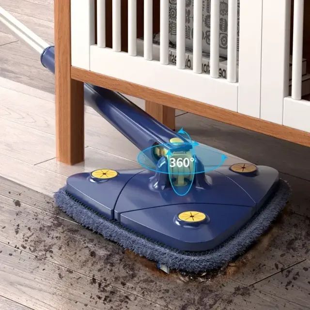 MOP 360° GIRATÓRIO COM MICROFIBRA - LIMPEZA FÁCIL E SEM ESFORÇO - Foto 2