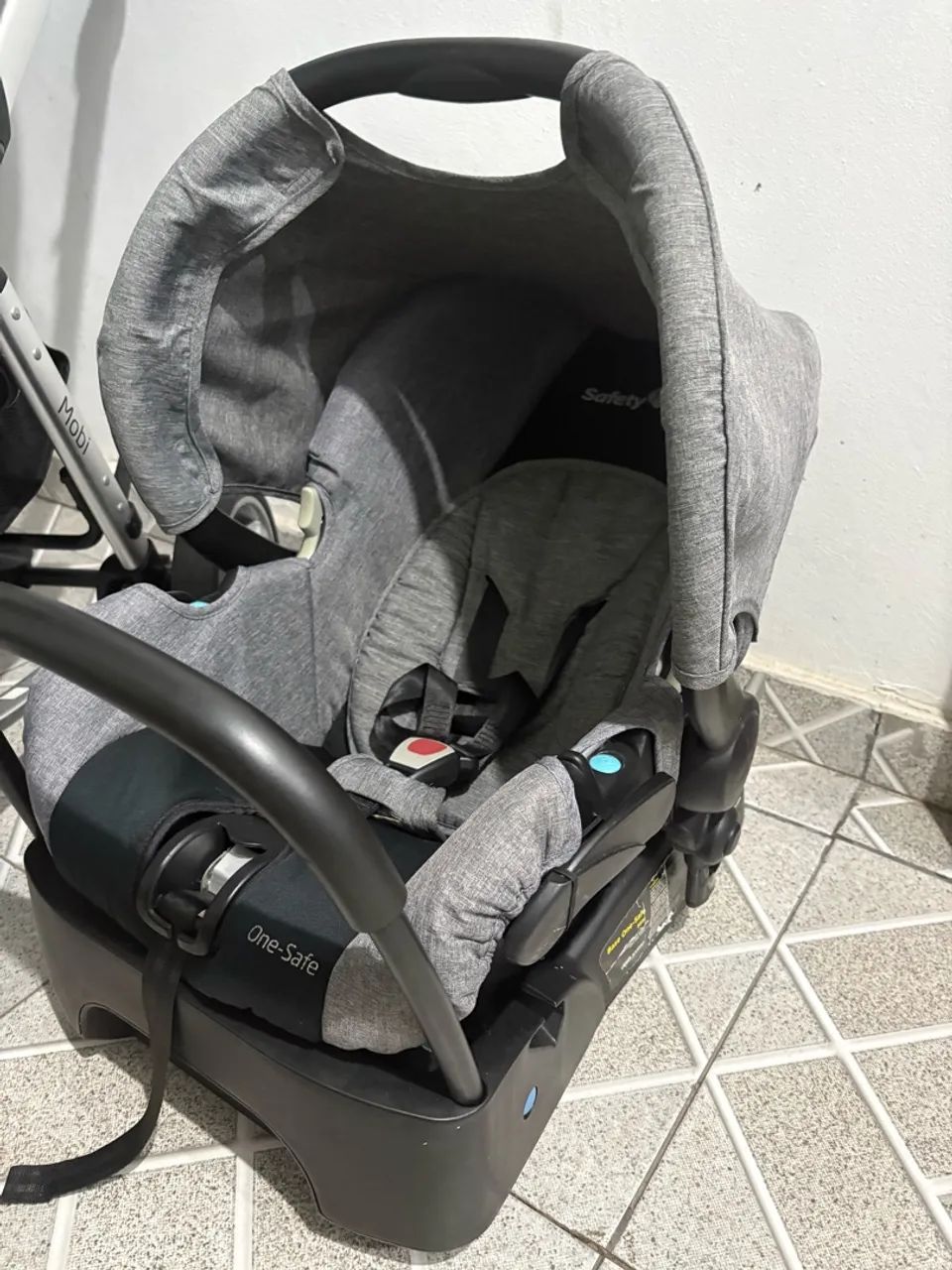 CARRINHO DE BEBÊ E BEBÊ CONFORTO SAFETY - Foto 3