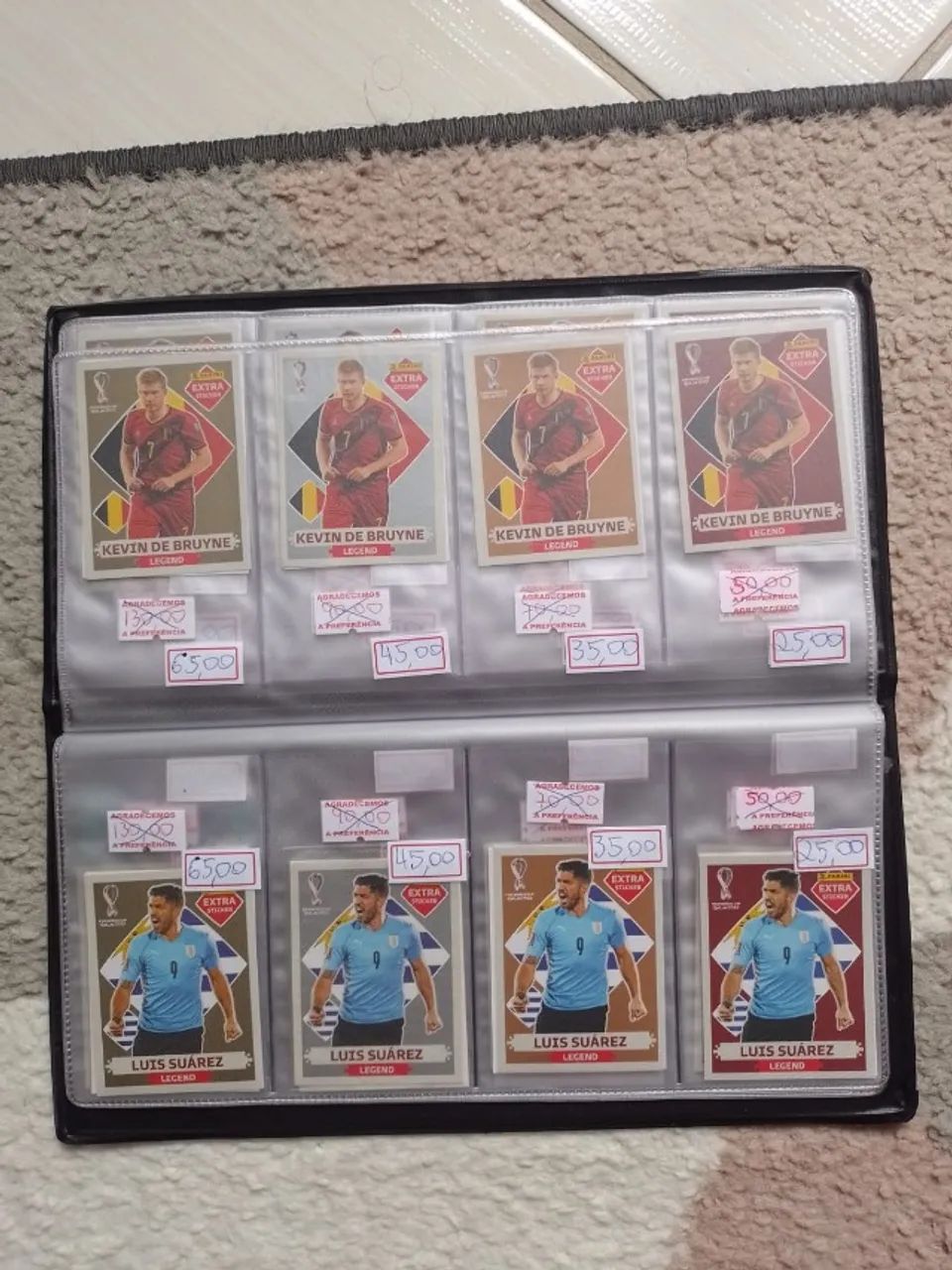 Figurinhas "LEGENDS" da copa de 2022 pela metade do preço - Foto 4