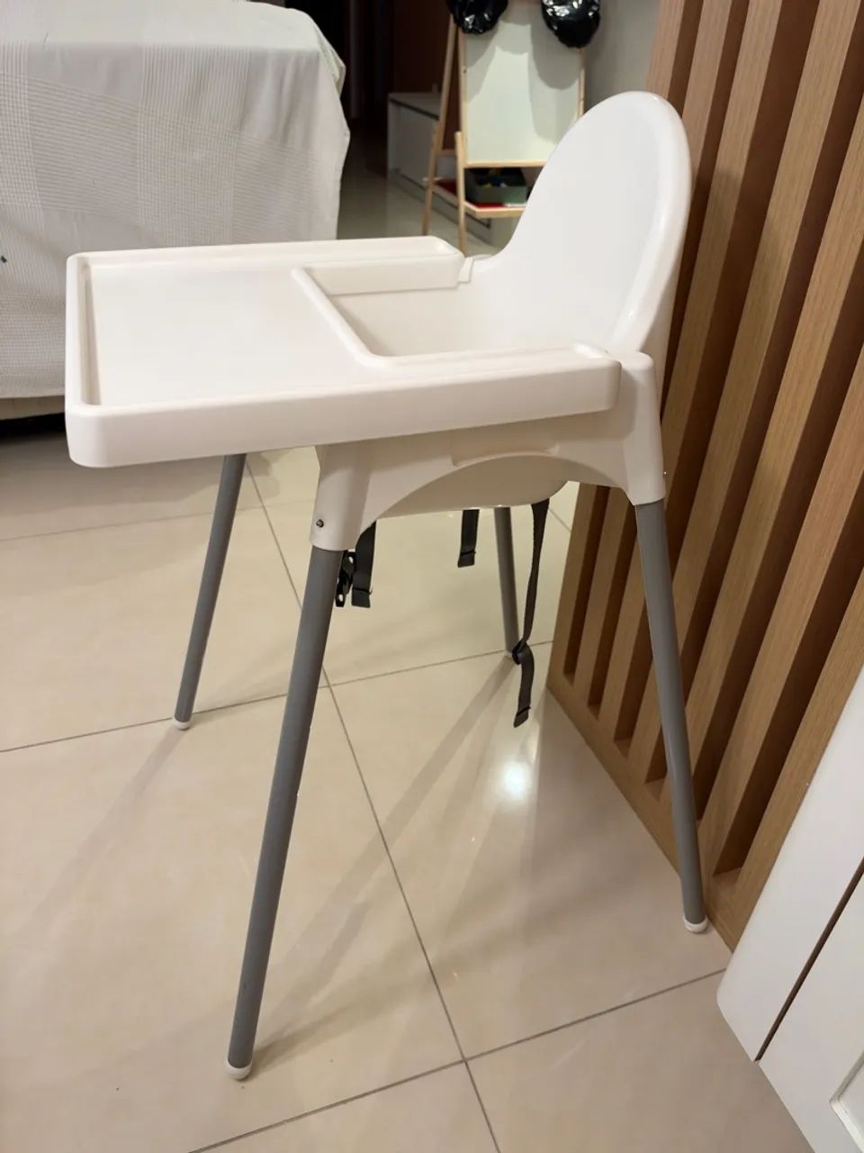 Cadeira de alimentação alta com tabuleiro antilop (ikea) - Foto 3