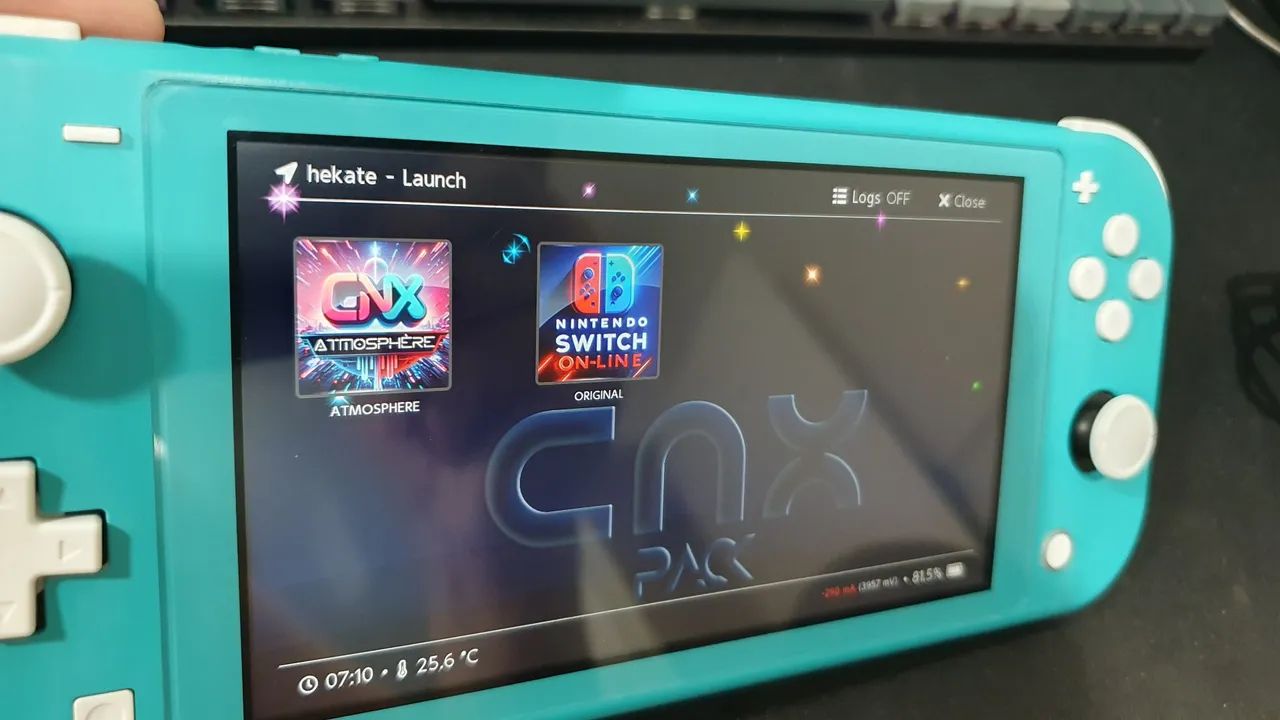 Nintendo Switch Lite Turquesa Desbloqueado Com SD 128GB - Consoles