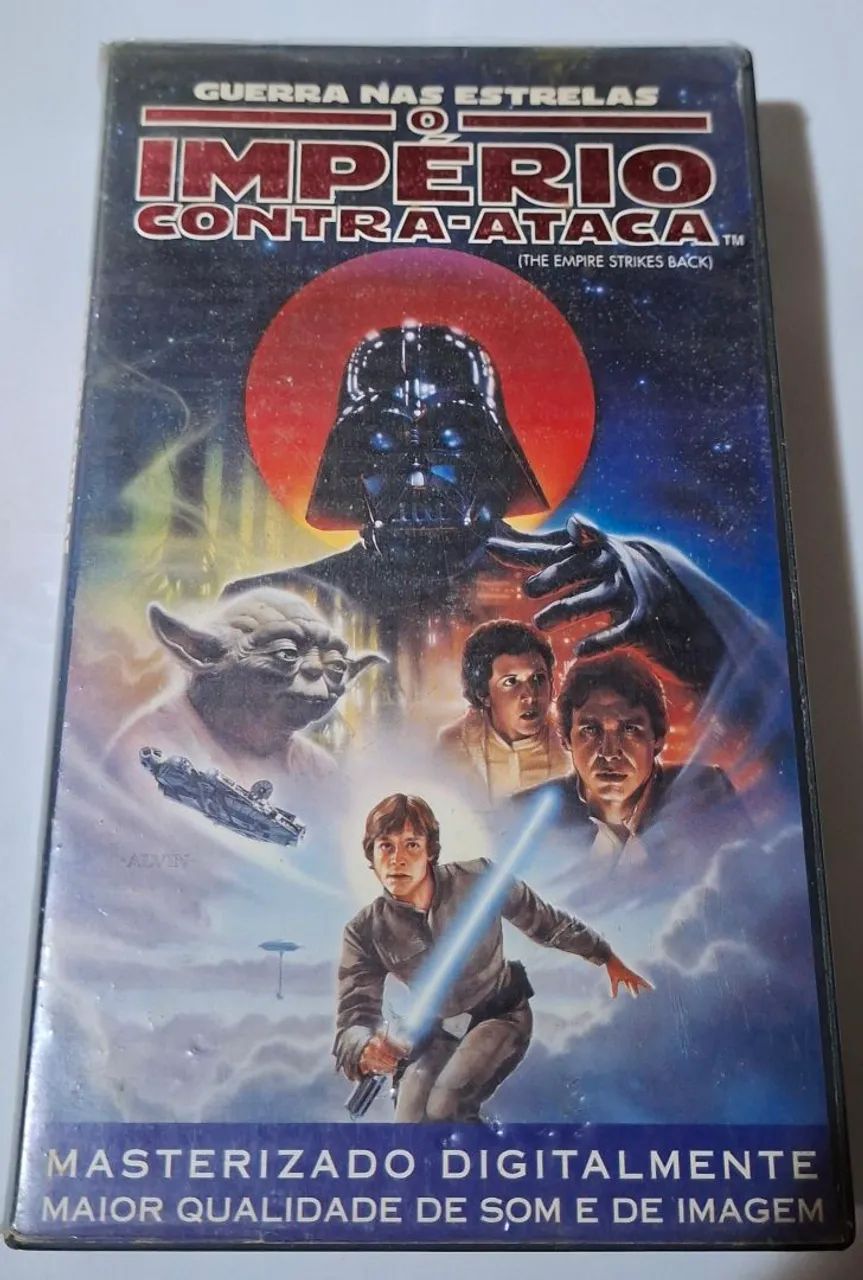 Fita Vhs original Guerra nas Estrelas O Império Contra Ataca