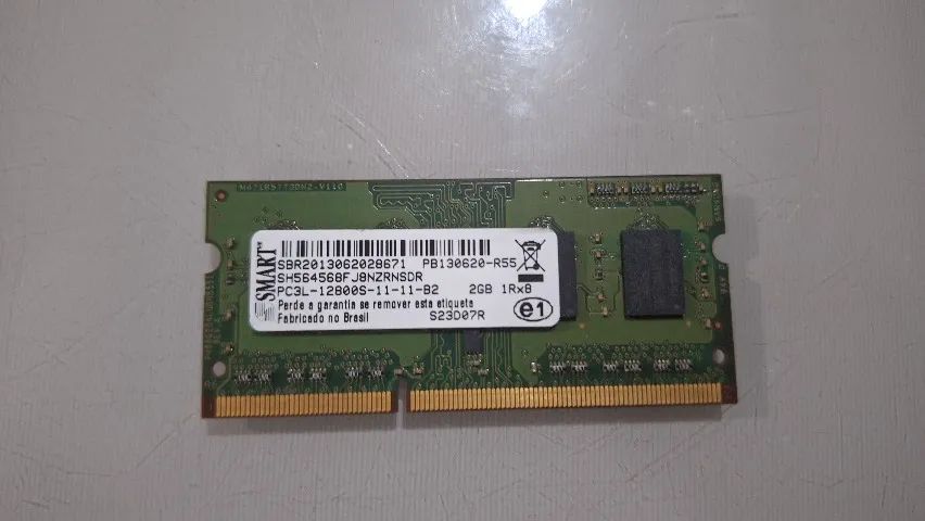 Memória RAM notebook DDR3 4gb 2x2 1333mhz