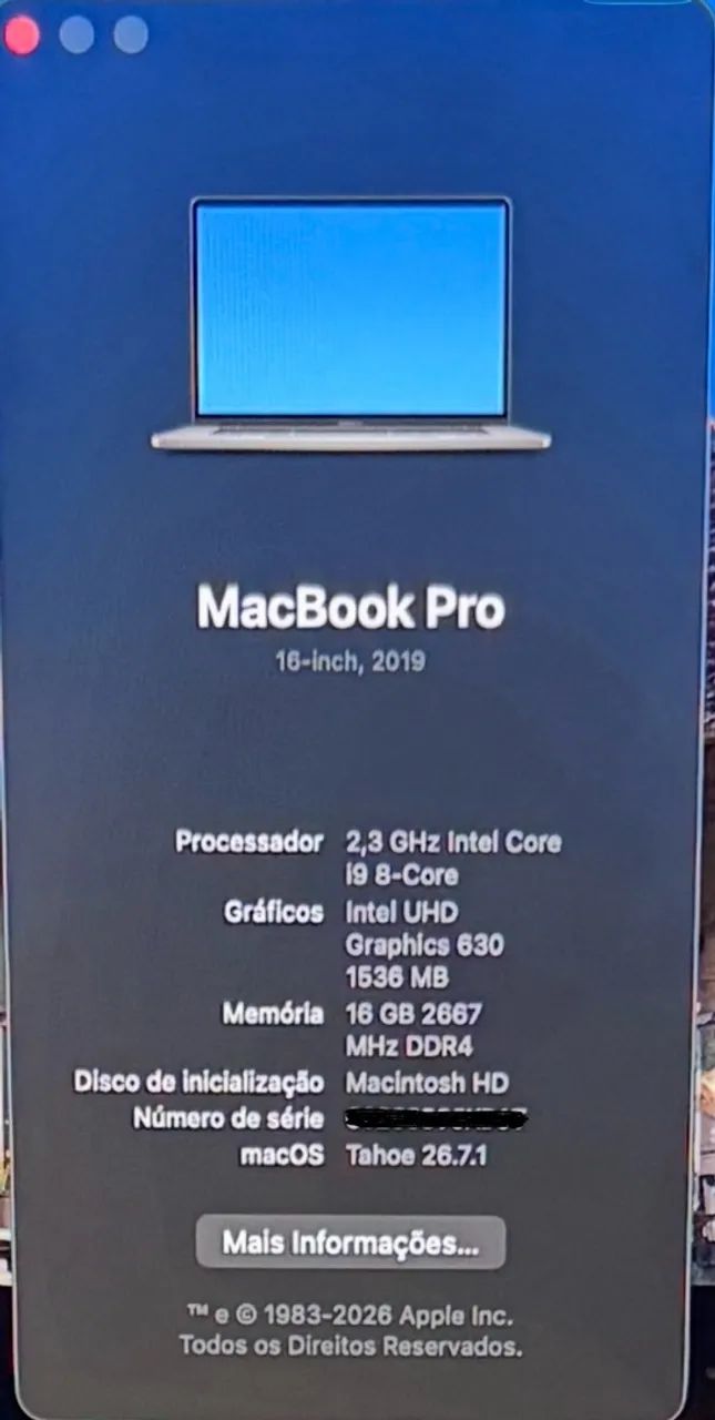 Vendo Macbook pro i9 1TB - Foto 5