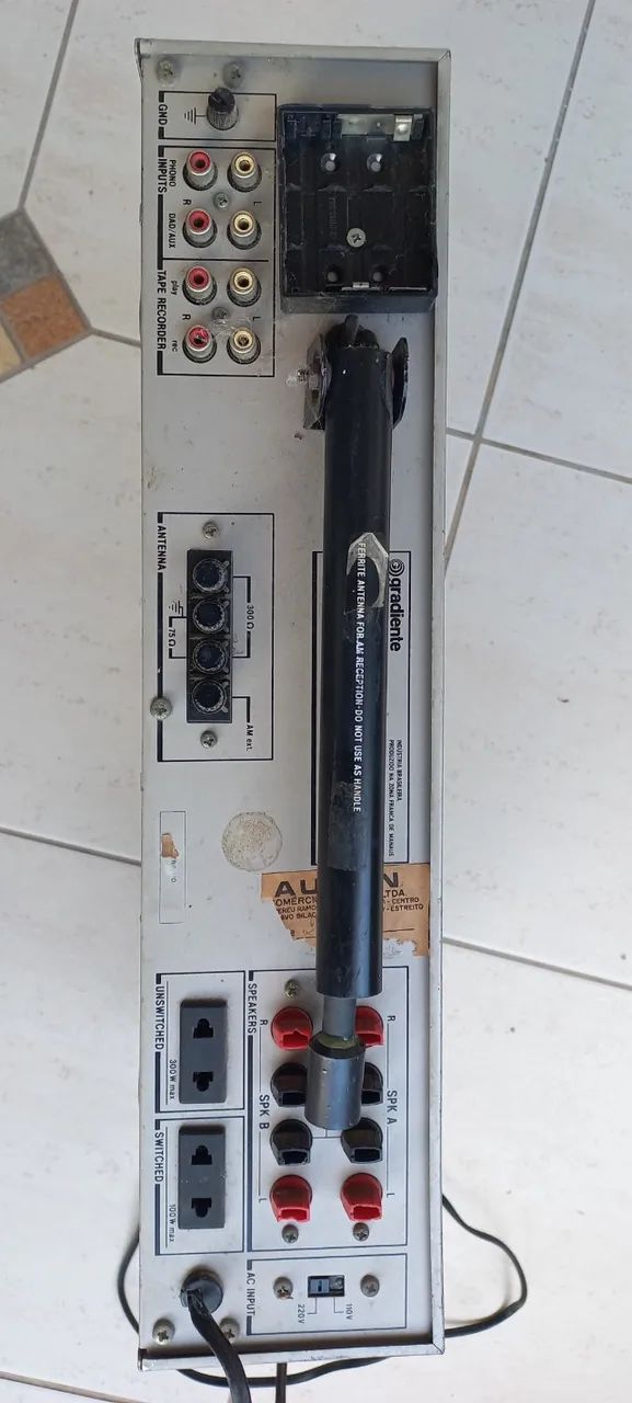 Tuner e amplificador Gradiente - Foto 2