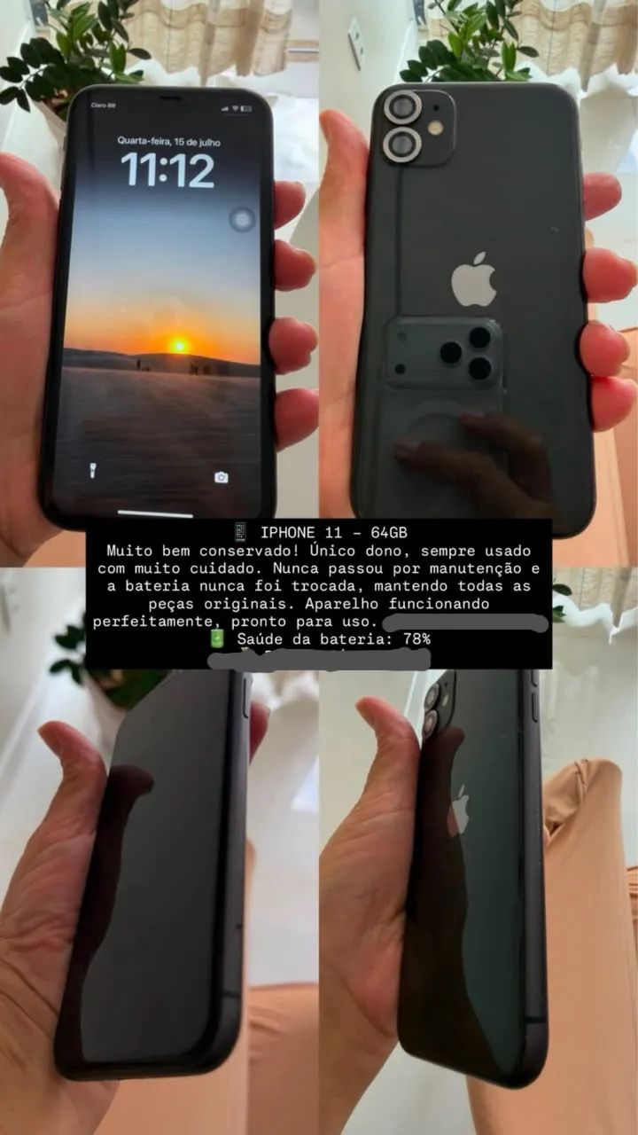 iPhone 11, ótimo estado