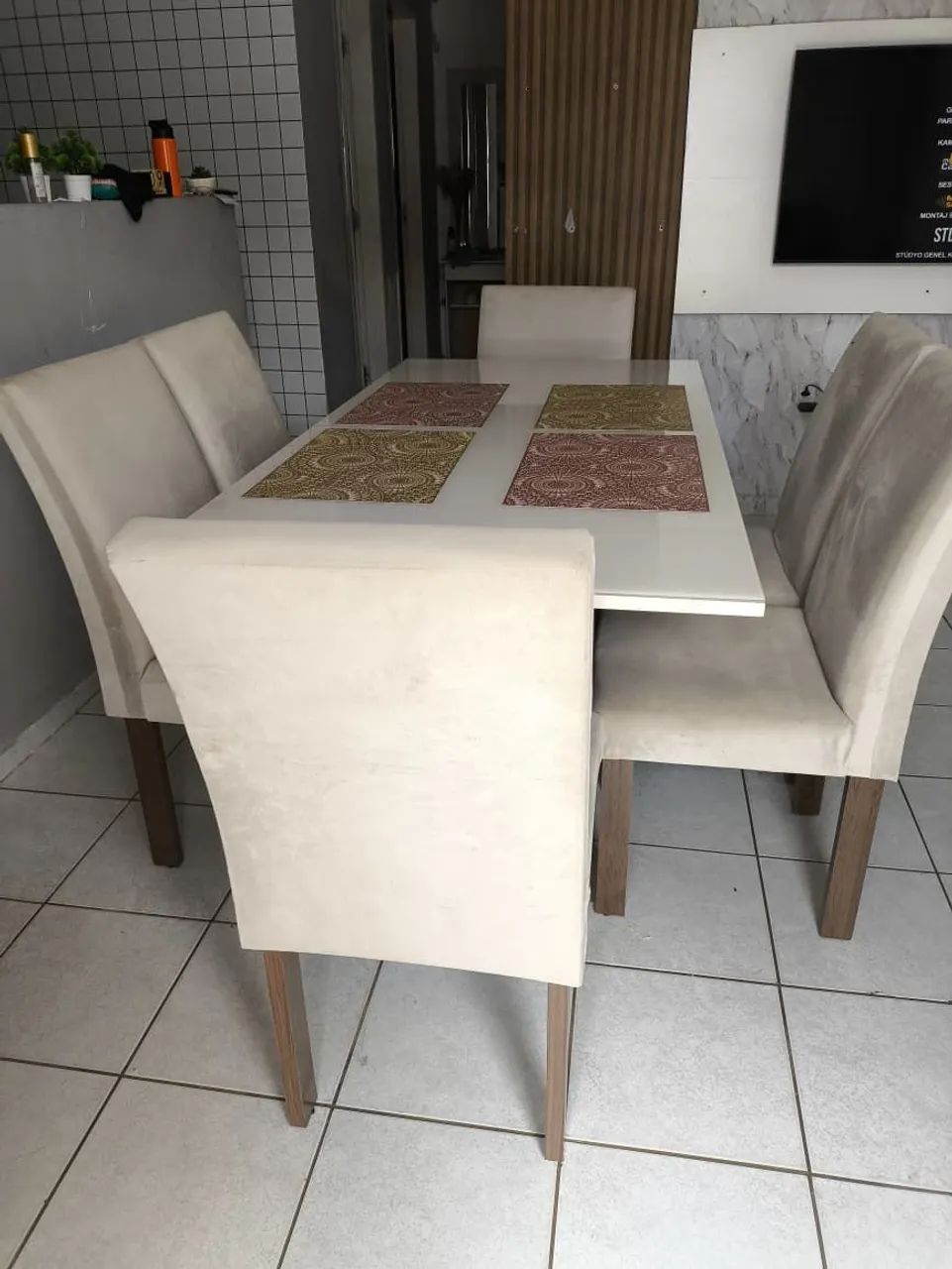 Mesa 6 Lugares Laqueada ( Á VENDA ) - Foto 4