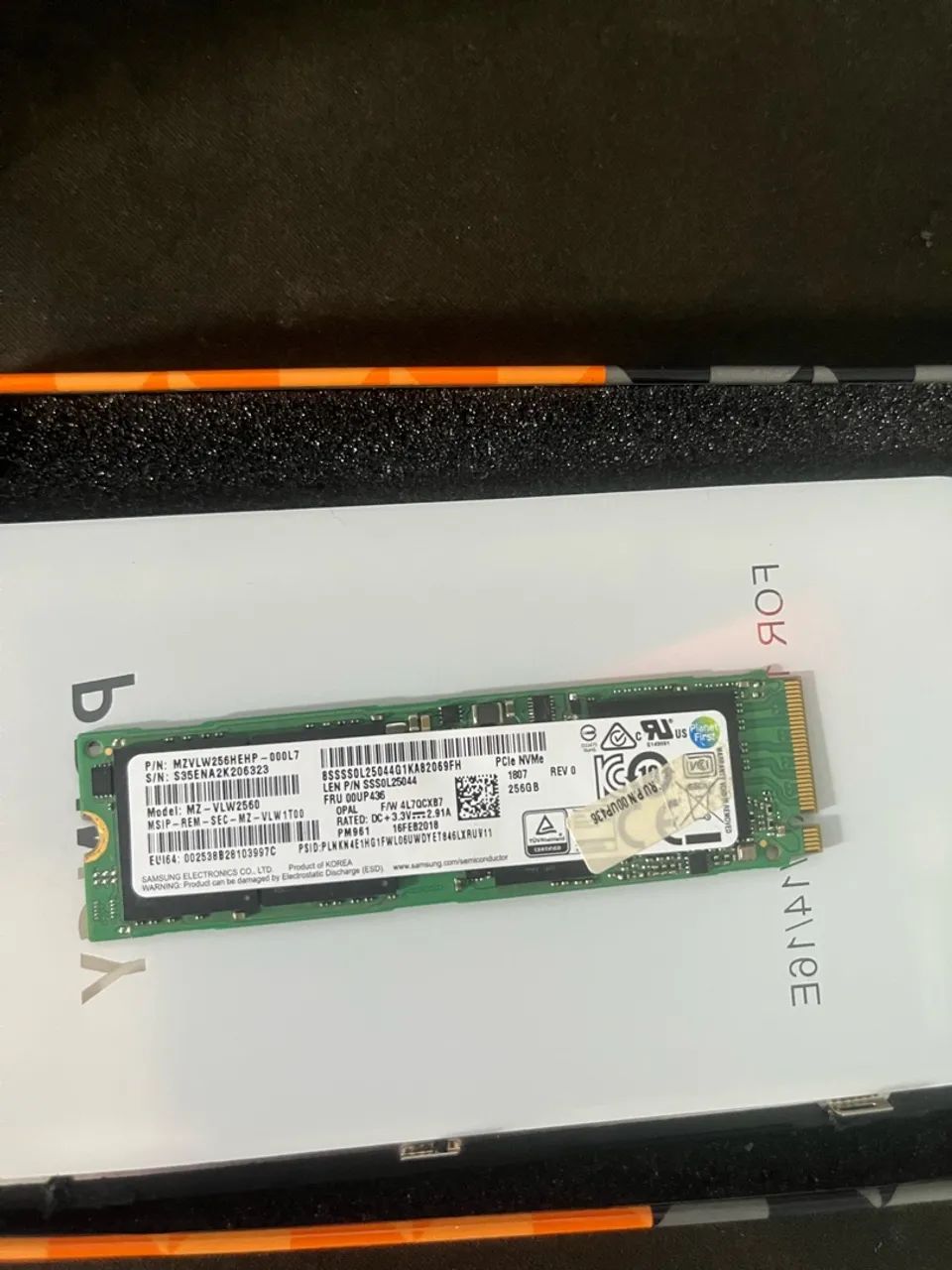 Nvme 256 gb