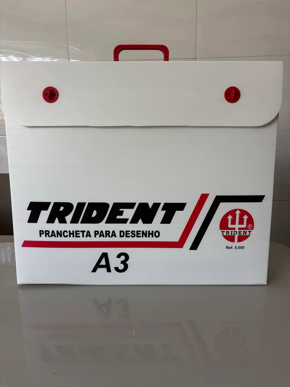 Prancheta portátil TRIDENT tamanho A3 (com maleta para transporte) - Foto 3