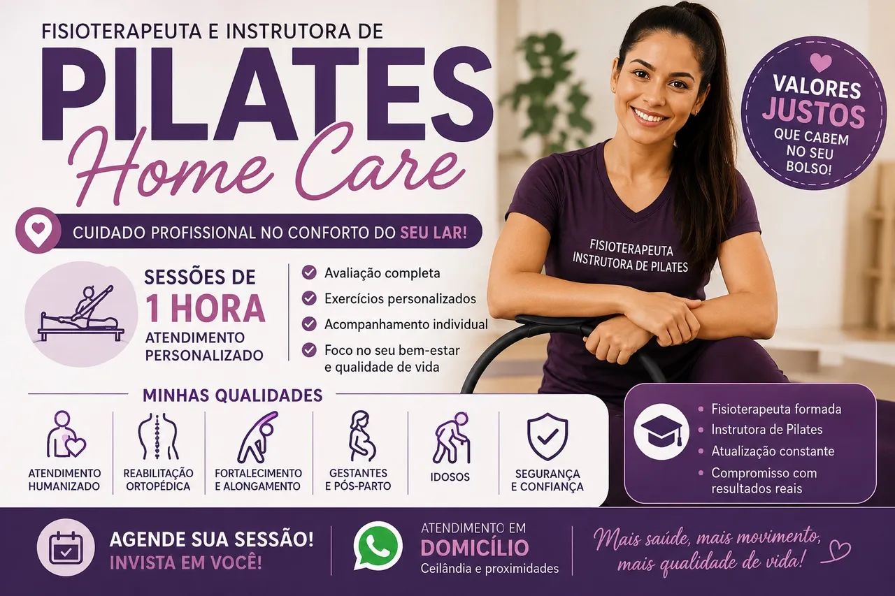 Fisioterapia home care e pilates 