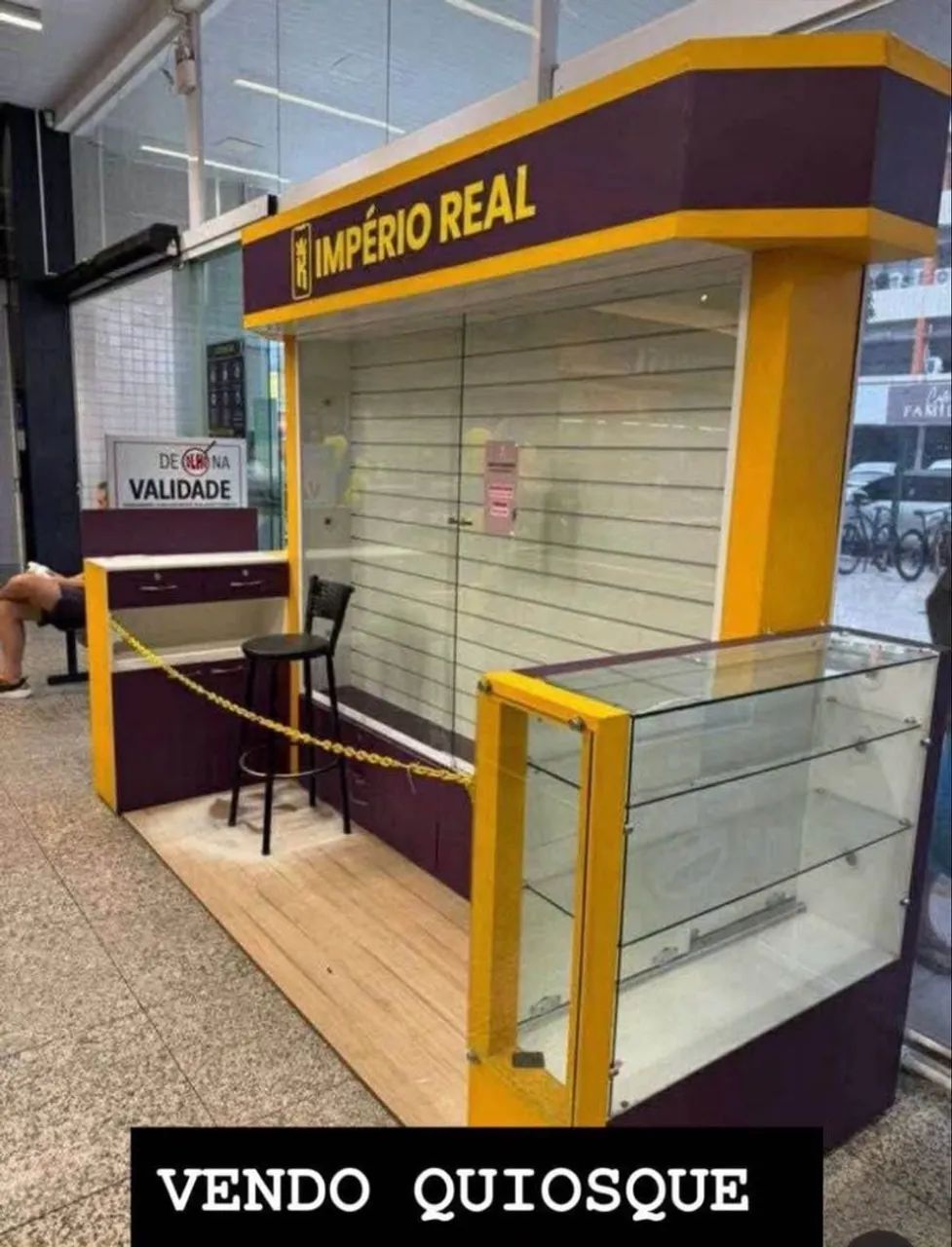 VENDO QUIOSQUE COMPLETO 