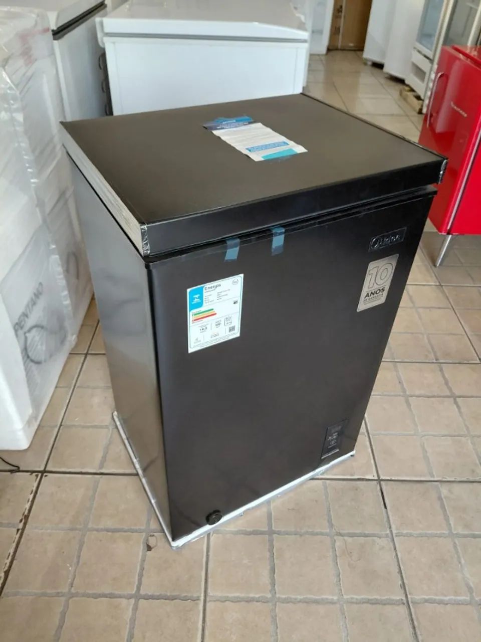 Freezer Midea Novo Inverter e Bivolt - Foto 4