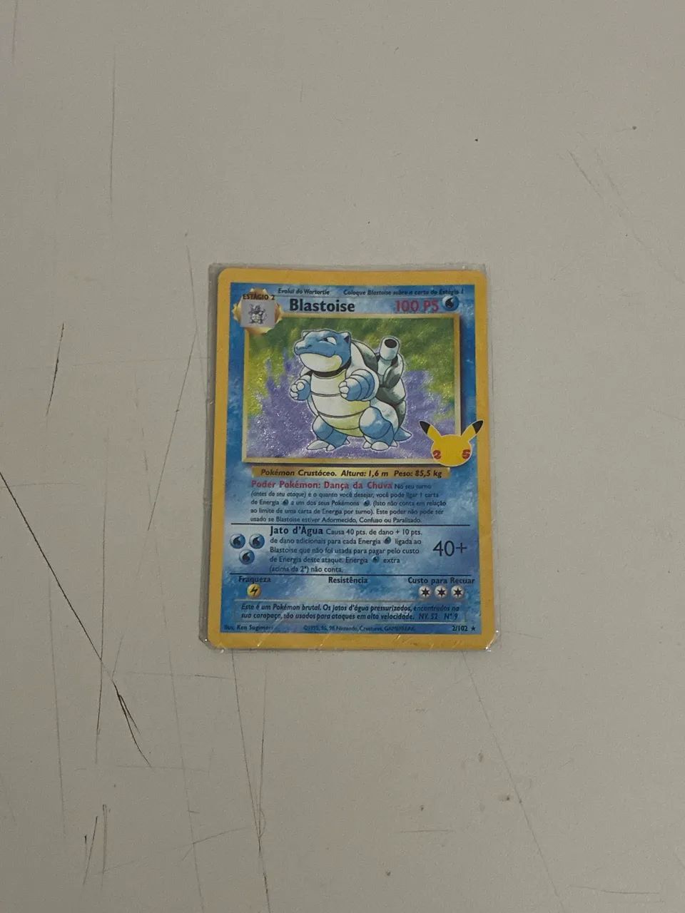Carta Rara Blastoise Original  - Foto 3