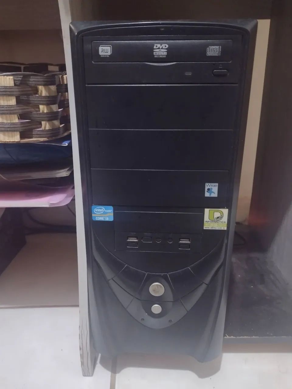 Vendo Computador Completo + Escrivaninha  - Foto 2