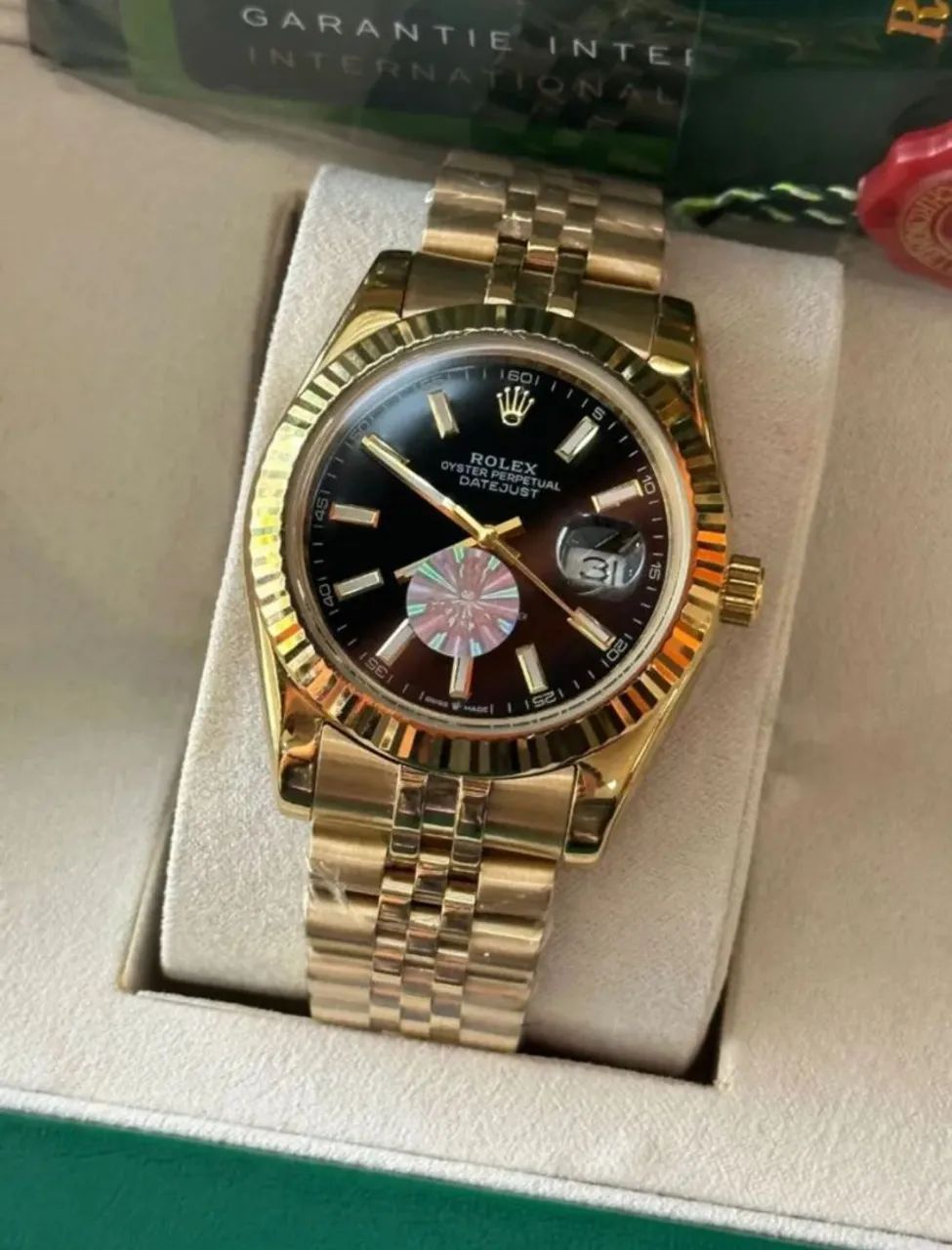 Rolex Datejust 41mm automático linha Premium+ Top de linha  - Foto 4