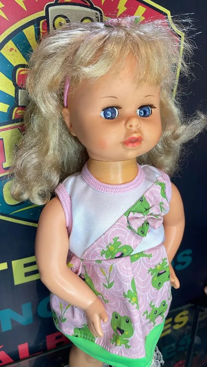 Boneca Bate Palminha estrela anos 80 - Foto 2