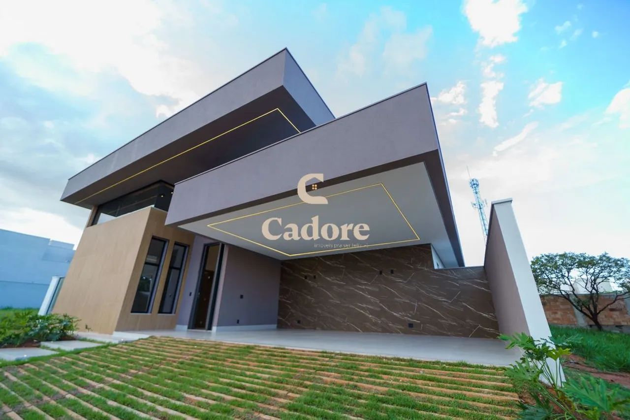 Casa nova residencial térrea com 247m² de área construída no terreno de 422 m². - Foto 2