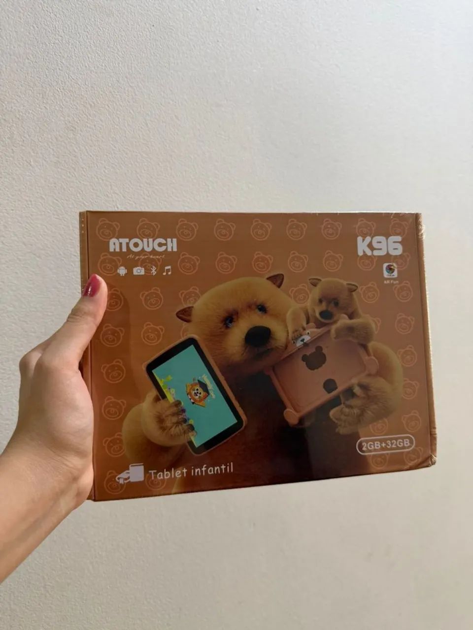 Tablet Atouch Infantil Android K96 -32gb+2gb Ram