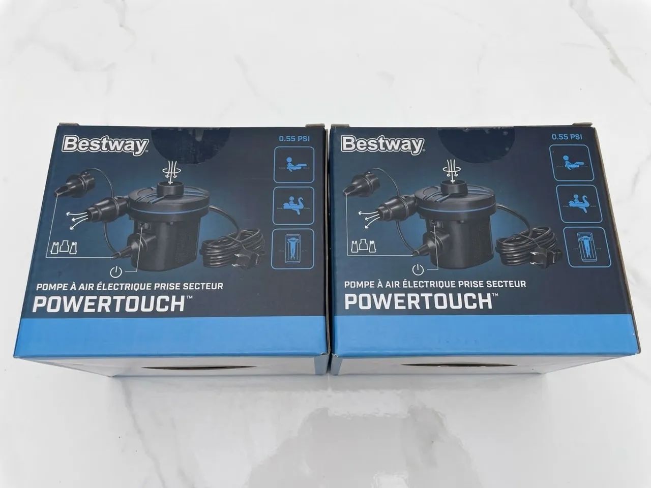 Bomba de Ar Elétrica Bestway Powertouch - Foto 3