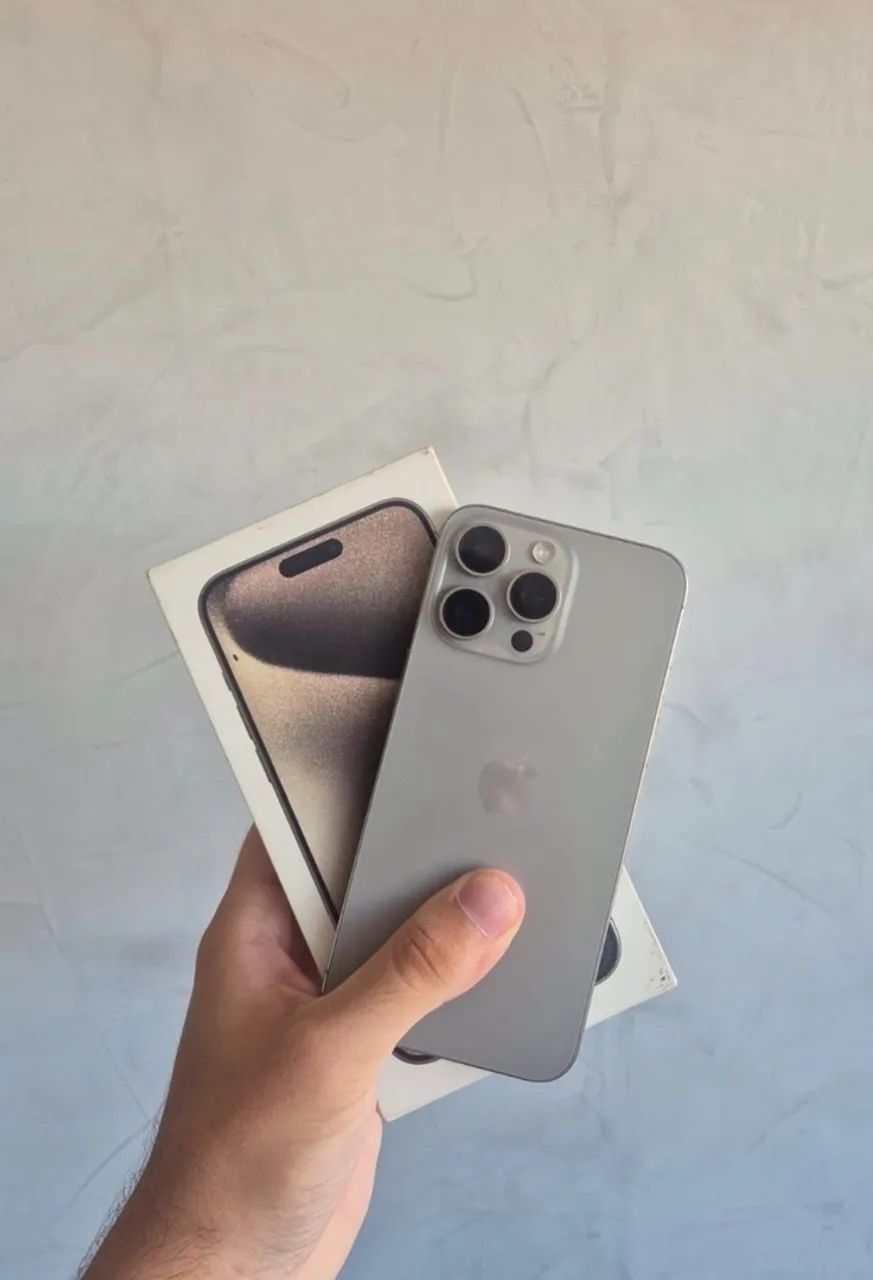 iPhone 15 pro max 256g Titânio  - Foto 4