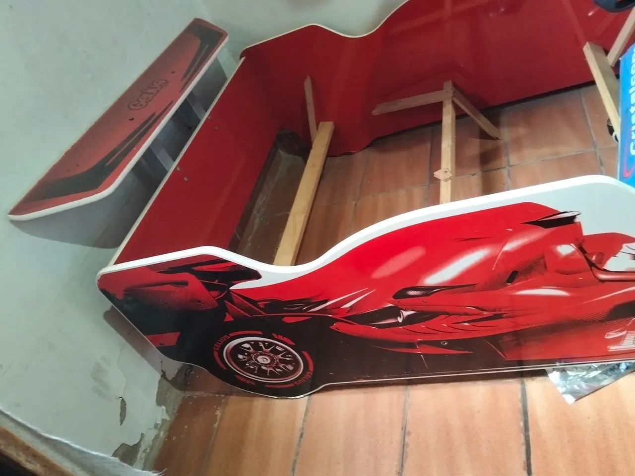 Cama modelo carro hot Wheels  - Foto 3