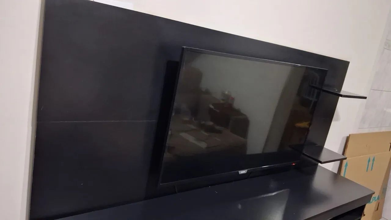 Conjunto Rack com Painel + Barzinho + 2 Mesinhas - Foto 3