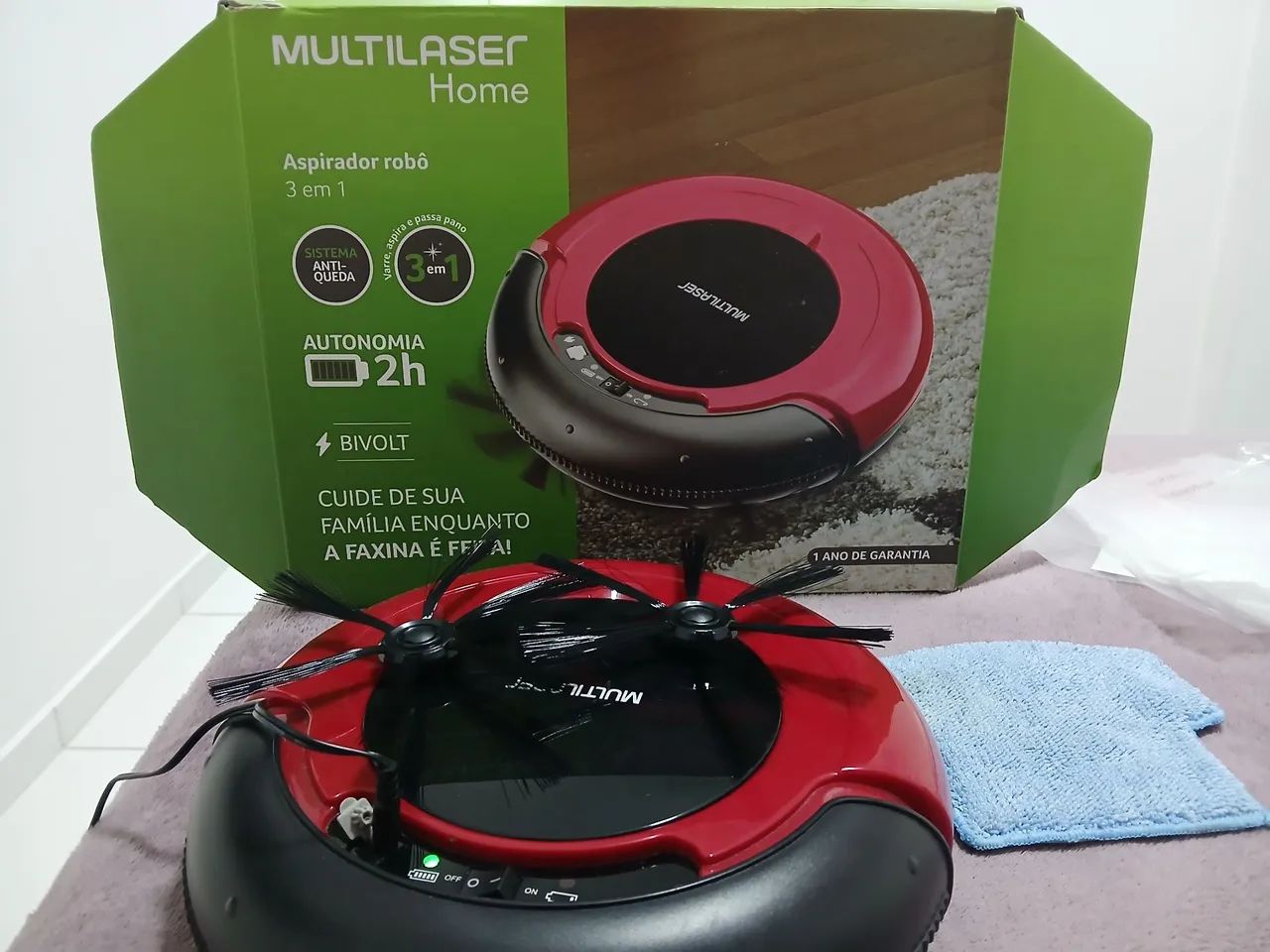 Aspirador robô multilaser - Foto 3