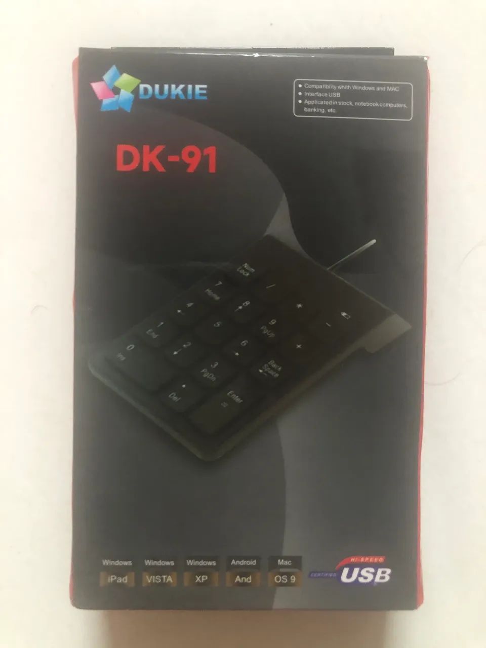 Teclado Numérico KAPBOM 18 teclas - Novo