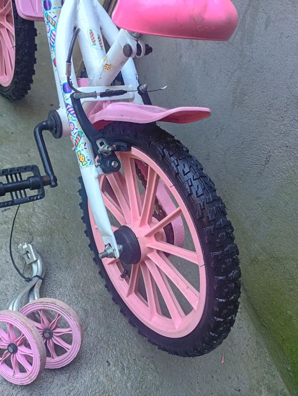 Bicicleta infantil feminina  - Foto 3