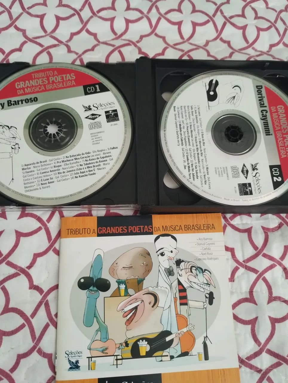 Cds box poetas da música. Ary Barroso, Dorival Caymmi,Cartola,Noel Rosa e Lupicínio Rodrig - Foto 3