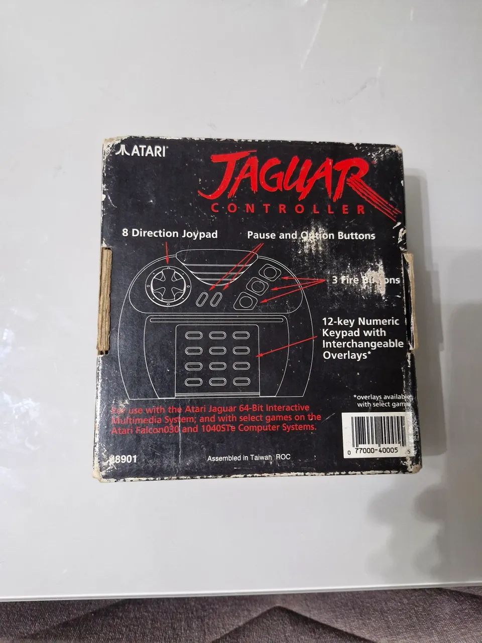 Controle atari jaguar original na caixa - Foto 2