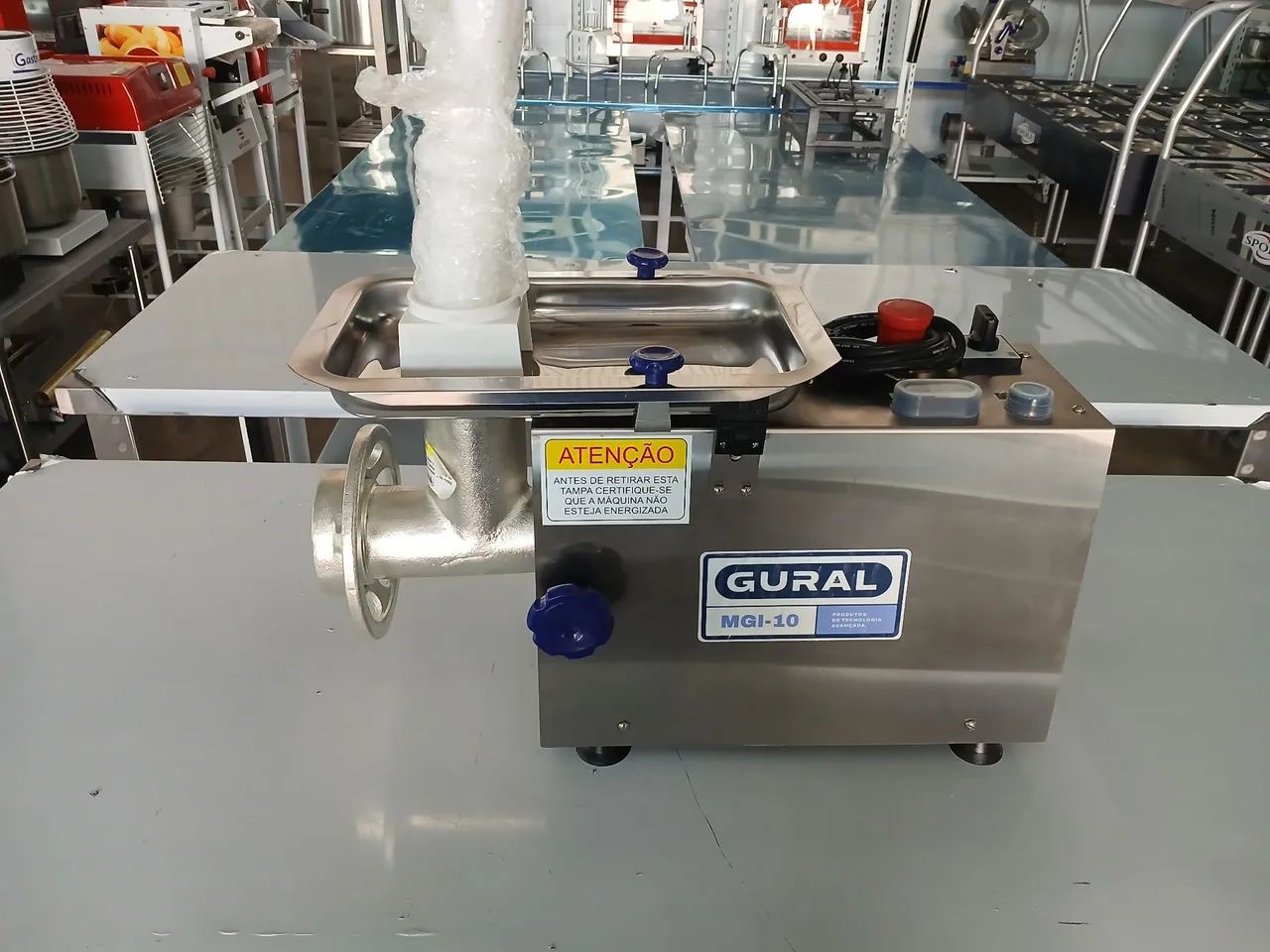 Moedor de Carne Profissional Boca 10 Gural