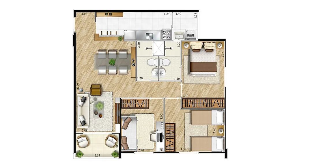 Condominio La plaça - Foto 2