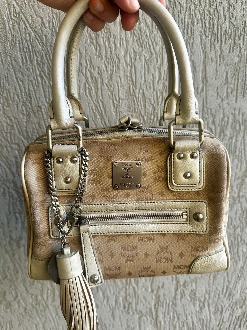 bolsa vintage original mcm