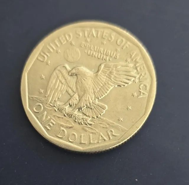Moeda $1 (Hum Dólar - One Dollar) - 1979 (Susan B. Anthony) - Foto 3