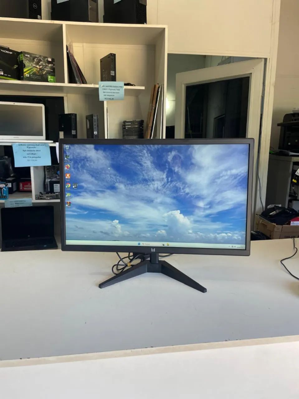 Monitor 23 polegadas mtec hdmi led full hd/ HDMI/VGA com garantia e nf - Foto 5