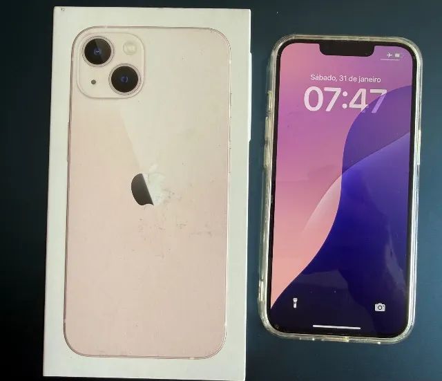 iPhone 13 rose 512gb IMPECÁVEL