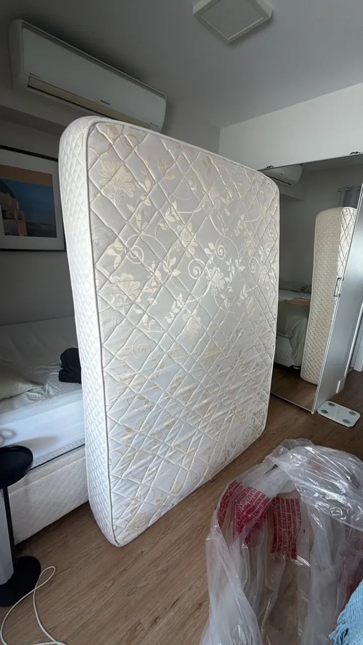 Cama box + colchão casal - Foto 4