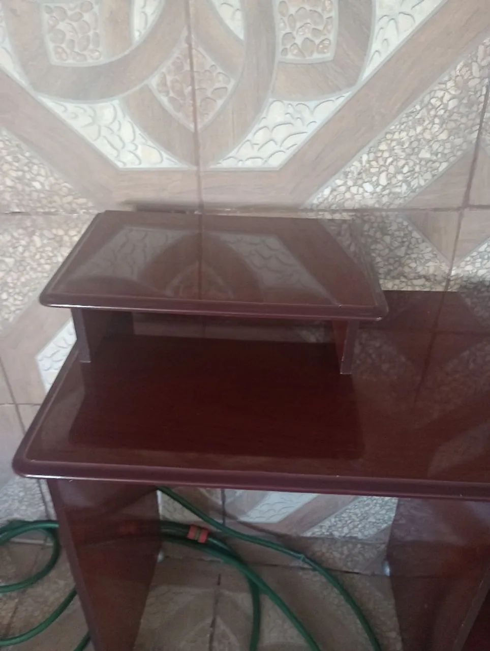 Escrivaninha/mesa de computador de madeira  - Foto 4