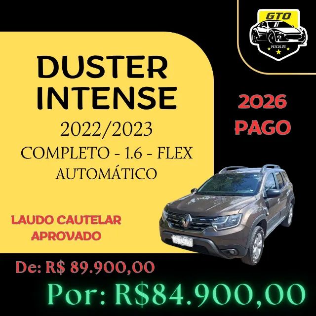 Renault Duster DUSTER Intense 1.6 16V Flex Aut. 2023
